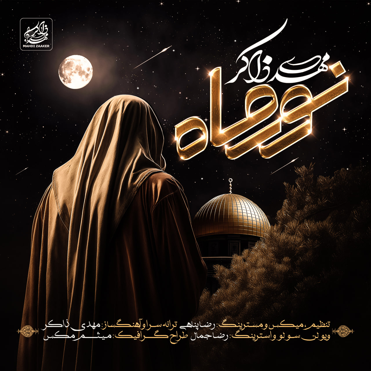 دانلود آهنگ نور ماه مهدی ذاکر